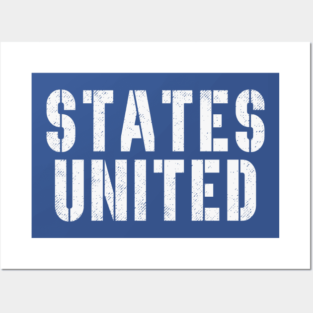 States United Wall Art by Etopix